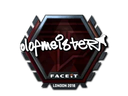 Pegatina | olofmeister (reflectante) | Londres 2018