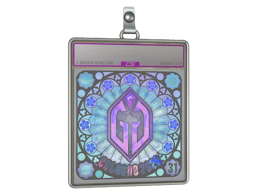 Placa de Adesivo | Gaimin Gladiators (Holográfico, Classificação) | Colônia 2026