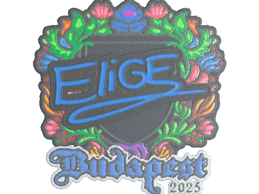 Klistermärke | EliGE (broderi) | Budapest 2025
