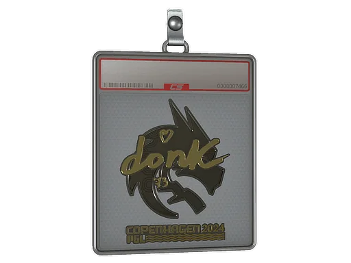 Aufkleberhülle | donk (Gold) | Kopenhagen 2024