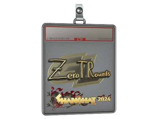 Aufkleberhülle | ztr (Gold) | Shanghai 2024