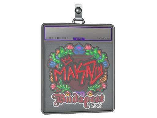 Sticker Slab | Maka (Embroidered) | Budapest 2025