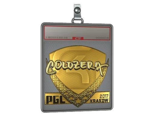 Klistermärkesfodral | coldzera (Guld) | Krakow 2017