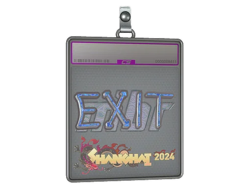 Aufkleberhülle | exit (Holo) | Shanghai 2024