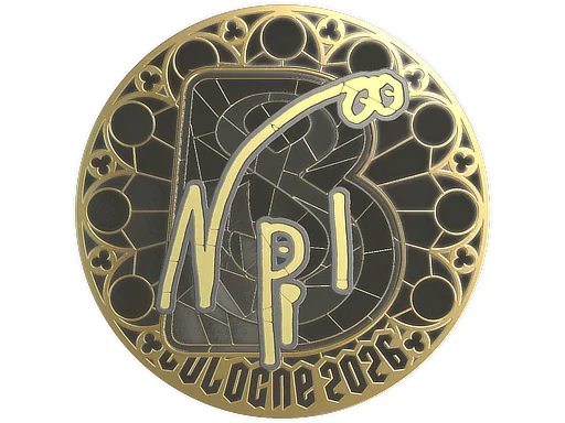 Aufkleber | npl (Gold) | Köln 2026