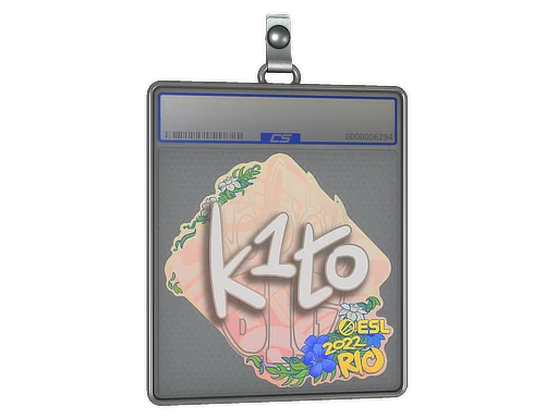 Placa de Adesivo | k1to | Rio 2022