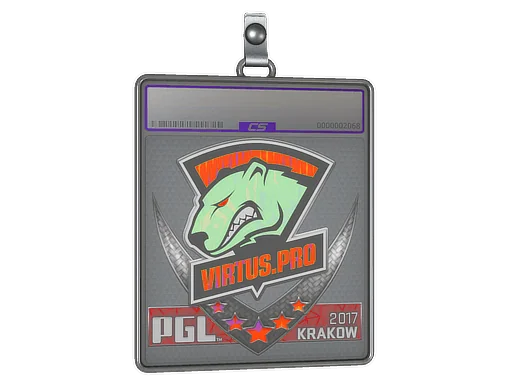 Klistermärkesfodral | Virtus.Pro (Holo) | Krakow 2017