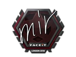 Klistermärke | mir | London 2018