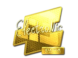 印花 | electronic（金色）| 2017年亚特兰大锦标赛