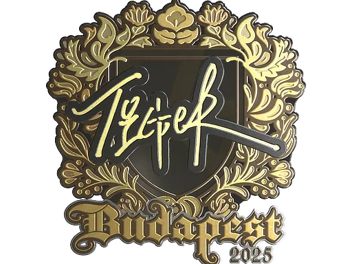 印花 | Tiger（金色）| 2025年布达佩斯锦标赛