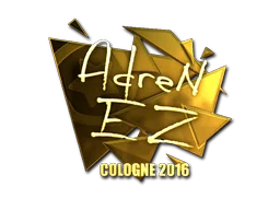 Klistermärke | AdreN (Guld) | Cologne 2016