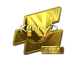 Adesivo | kennyS (Dourado) | Atlanta 2017