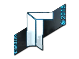 Klistermärke | Titan (Foil) | Katowice 2015