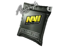 Autogrammkapsel | Natus Vincere | Köln 2015