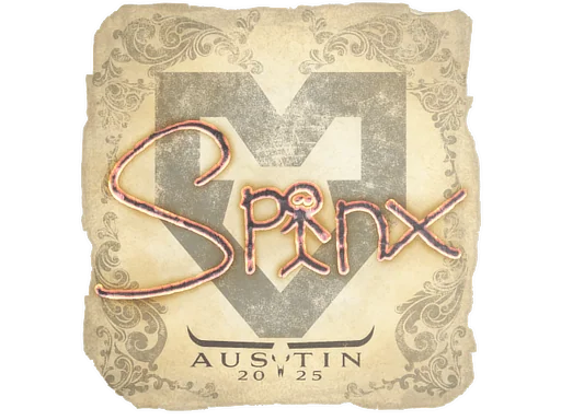 Adesivo | Spinx | Austin 2025