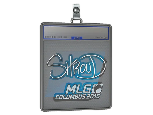 Placa de pegatinas | shroud | MLG Columbus 2016
