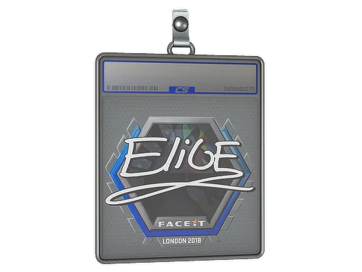 Placa de Adesivo | EliGE | Londres 2018