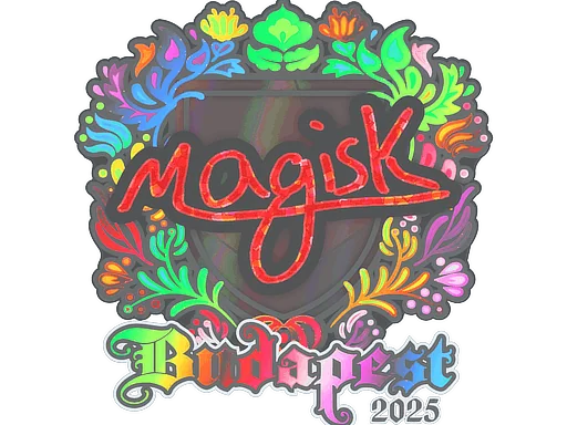 Adesivo | Magisk (Holográfico) | Budapeste 2025