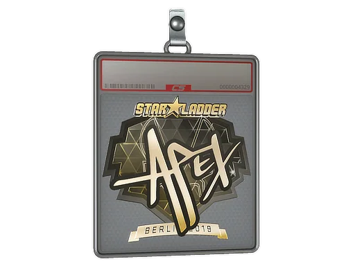 Aufkleberhülle | apEX (Gold) | Berlin 2019