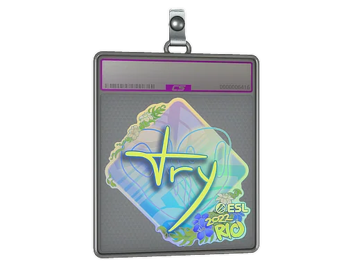 Sticker Slab | TRY (Holo) | Rio 2022