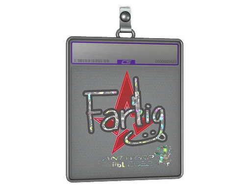 Sticker Slab | Farlig (Glitter) | Antwerp 2022