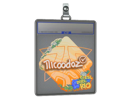 Placa de pegatinas | nicoodoz | Río 2022