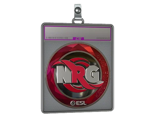 Placa de pegatinas | NRG (reflectante) | Katowice 2019