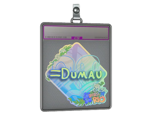 Klistermärkesfodral | dumau (holo) | Rio 2022