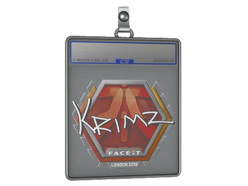 Klistermärkesfodral | KRIMZ | London 2018