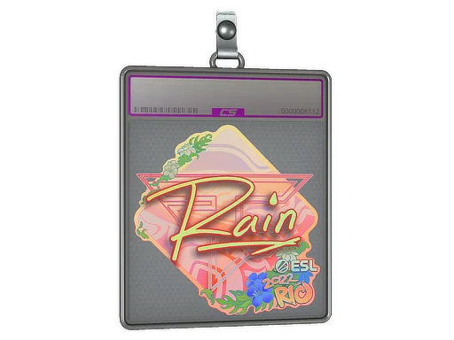 Sticker Slab | rain (Holo) | Rio 2022