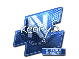 Klistermärke | kennyS (Foil) | Atlanta 2017