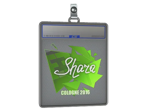 Placa de Adesivo | Shara | Colônia 2016