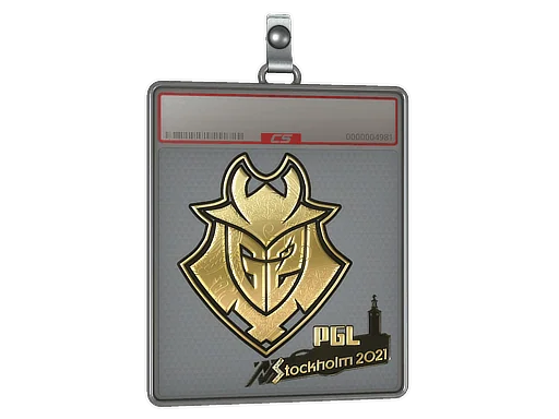 Pokrowiec na naklejkę | G2 Esports (złota) | Sztokholm 2021