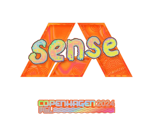 Adesivo | sense (Holográfico) | Copenhague 2024