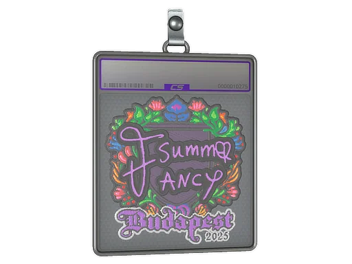 Sticker Slab | Summer (Embroidered) | Budapest 2025