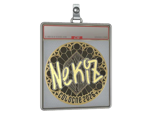 Klistermärkesfodral | NEKiZ (guld) | Cologne 2026