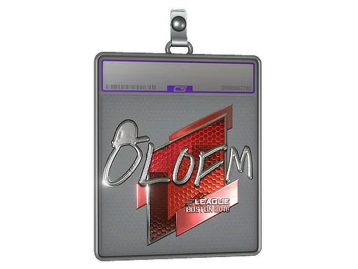 Placa de Adesivo | olofmeister (Brilhante) | Boston 2018
