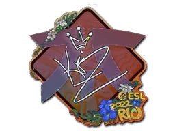 Klistermärke | KRIMZ (glitter) | Rio 2022