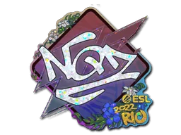 Klistermärke | NQZ (glitter) | Rio 2022