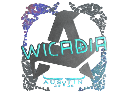 Pegatina | Wicadia (holográfica) | Austin 2025