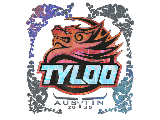 Pegatina | TYLOO (holográfica) | Austin 2025