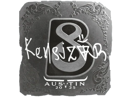 Adesivo | kensizor (Brilhante) | Austin 2025