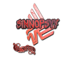 Pegatina | sinnopsyy (holográfica) | París 2023