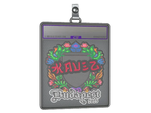 Sticker Slab | kauez (Embroidered) | Budapest 2025