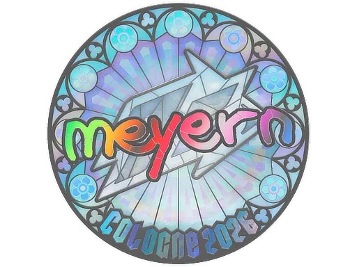 Klistermärke | meyern (holo) | Cologne 2026