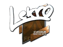 Klistermärke | Lekr0 (Foil) | Boston 2018