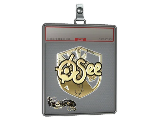 印花板 | oSee（金色）| 2023年巴黎锦标赛