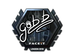 Klistermärke | gob b (Foil) | London 2018