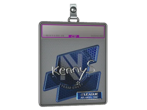 Klistermärkesfodral | kennyS (Foil) | Atlanta 2017