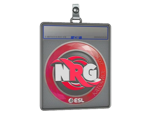 Placa de pegatinas | NRG | Katowice 2019